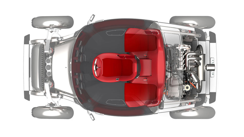 Illustration for article titled Toyota's Kikai Concept Is An Amazing Mid/Rear-Engine Hot Rod Robot Car
